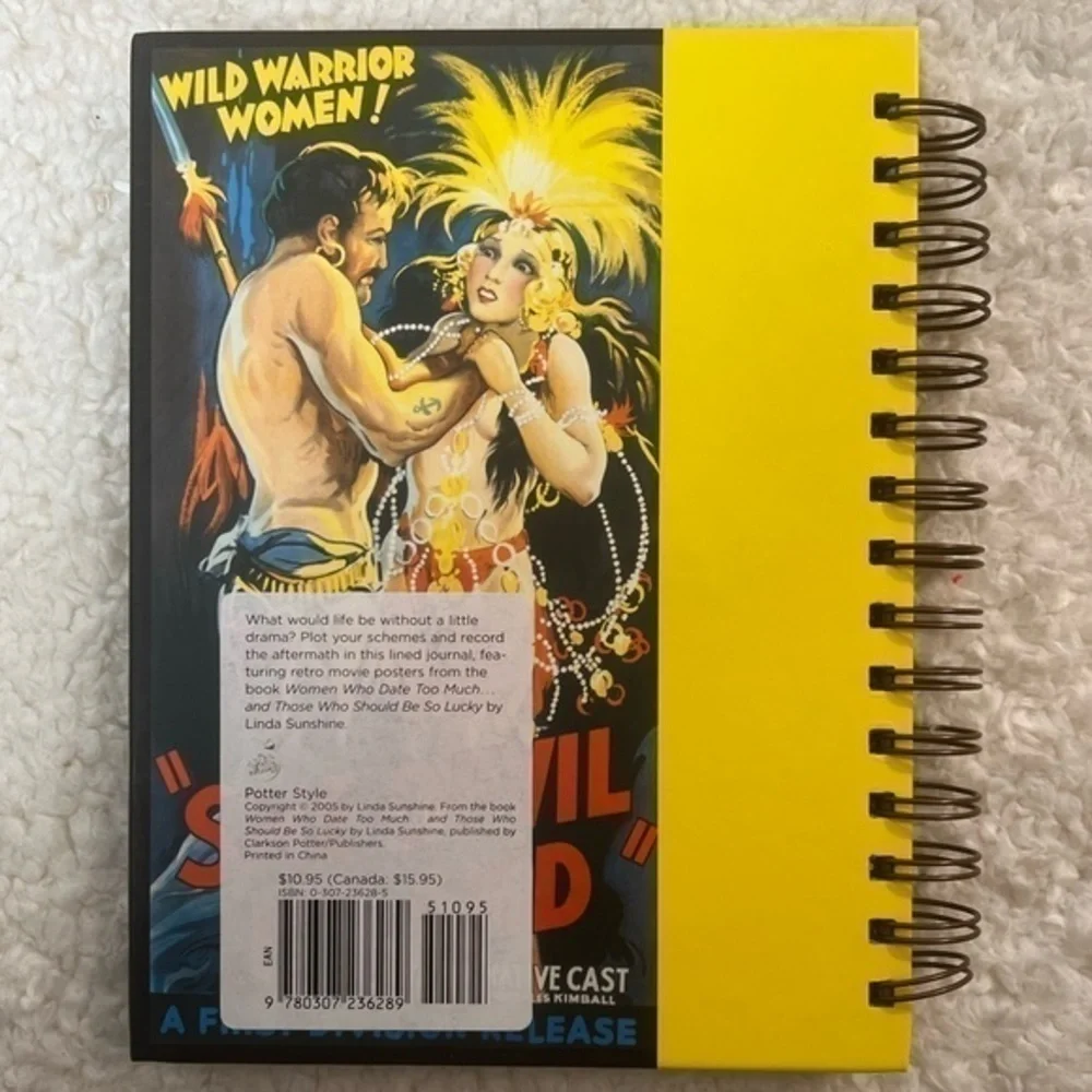 ☀️2/$14☀️Potter “A Woman of Affairs” Lined Journal Notebook